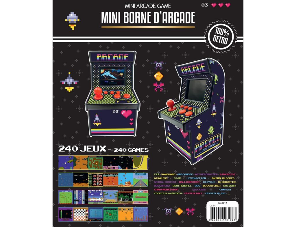 Κονσόλες - Video Games Arcade Machine With 240 Classic And Retro Games Mg