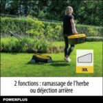 Κοπτικό γκαζόν Powerplus POWEG62203 30 L 1000 W 230 V 32 cm 20-70 mm