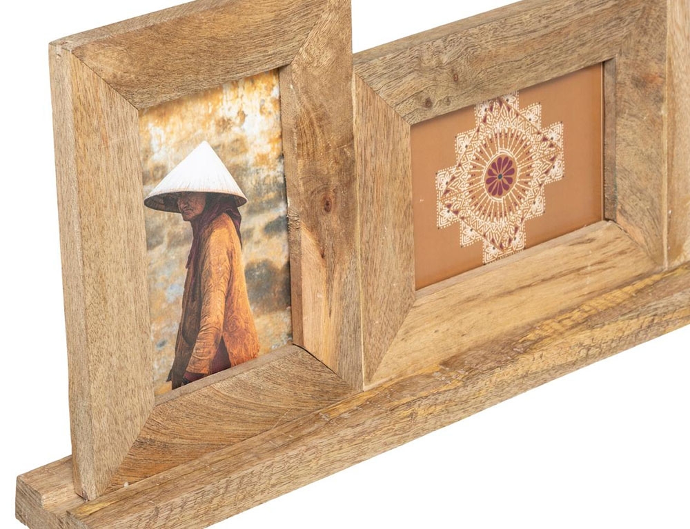 Κορνίζες Standing Wood 5Pic Frame Nam Atmosphera 182141