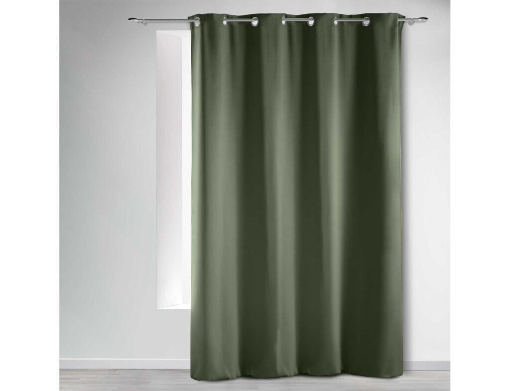 Κουρτίνα Blackout Occult Douceur D'intérieur - 135X280Cm - Χακί