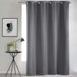 Κουρτίνα Blackout Occult Douceur D'intérieur - 135X280Cm - Γκρι