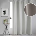 Κουρτίνα Blackout Occult Douceur D'intérieur - 135X280Cm - Γκρι