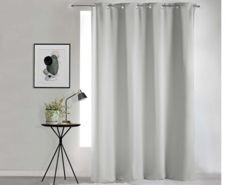 Κουρτίνα Blackout Occult Douceur D'intérieur - 135X280Cm - Γκρι
