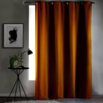 Κουρτίνα Blackout Occult Douceur D'intérieur - 135X280Cm - Κίτρινο