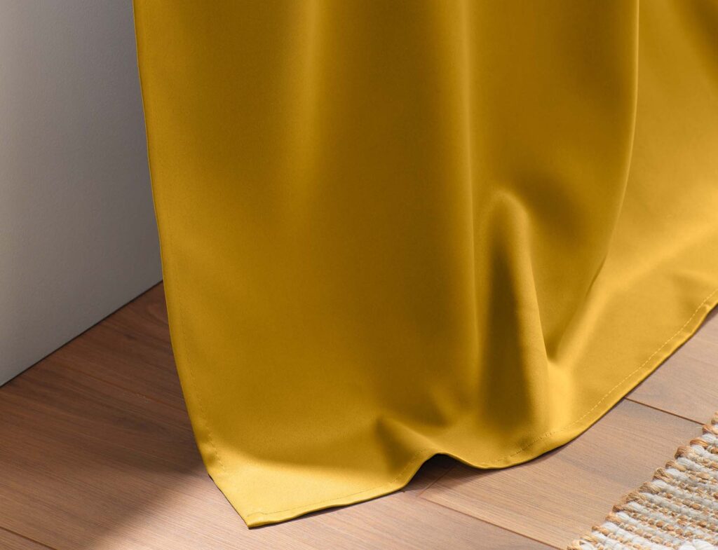 Κουρτίνα Blackout Occult Douceur D'intérieur - 135X280Cm - Κίτρινο
