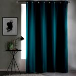 Κουρτίνα Blackout Occult Douceur D'intérieur - 135X280Cm - Μπλε