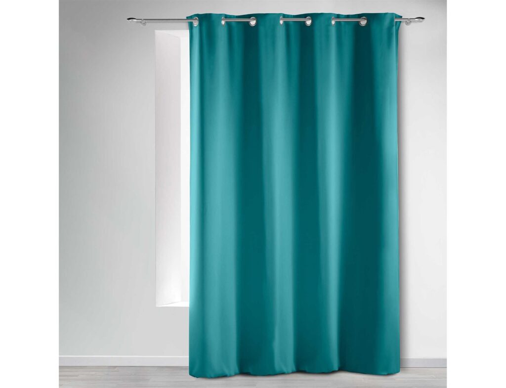 Κουρτίνα Blackout Occult Douceur D'intérieur - 135X280Cm - Μπλε