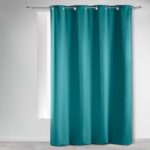 Κουρτίνα Blackout Occult Douceur D'intérieur - 135X280Cm - Μπλε