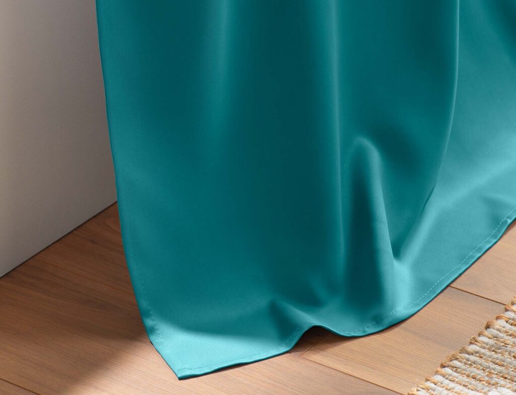 Κουρτίνα Blackout Occult Douceur D'intérieur - 135X280Cm - Μπλε