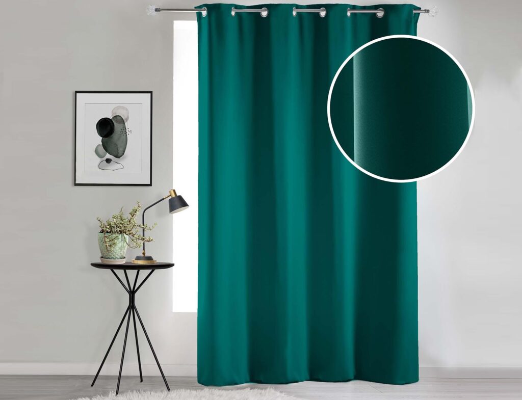 Κουρτίνα Blackout Occult Douceur D'intérieur - 135X280Cm - Πράσινο