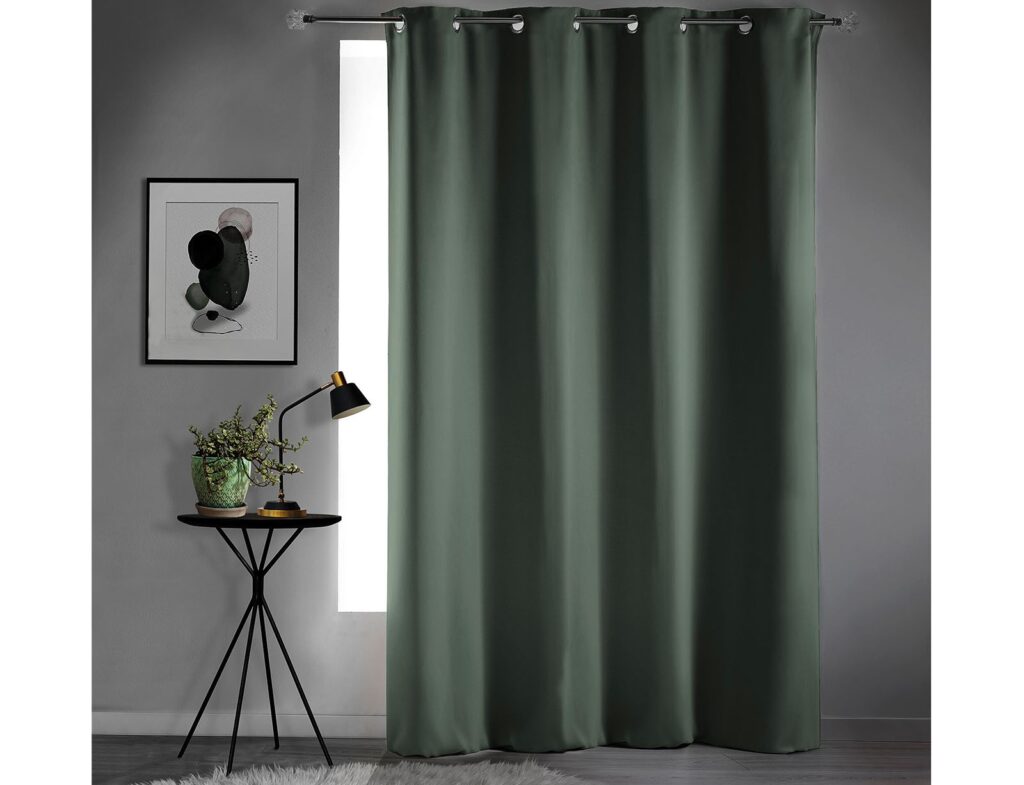Κουρτίνα Blackout Occult Douceur D'intérieur - 135X280Cm - Πράσινο