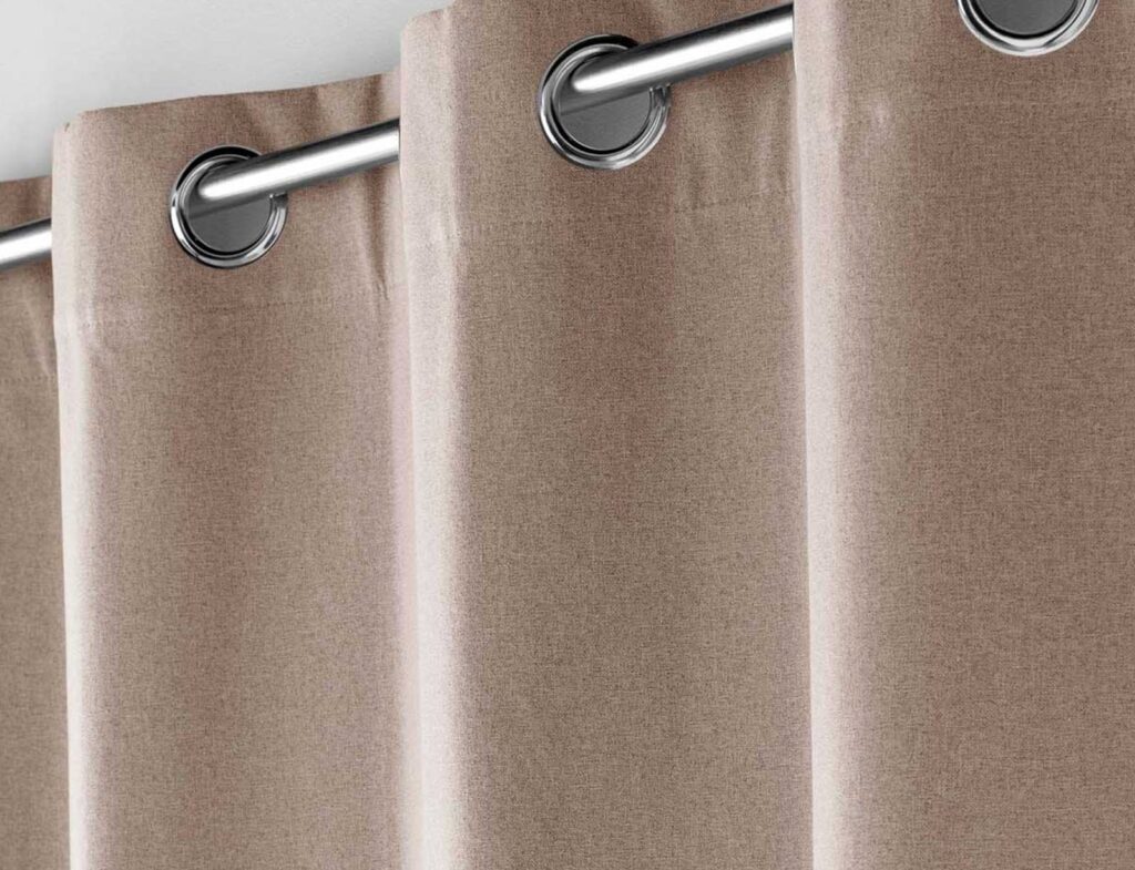 Κουρτίνα Blackout Occultiss Douceur D'intérieur - 135X260Cm - Καφέ