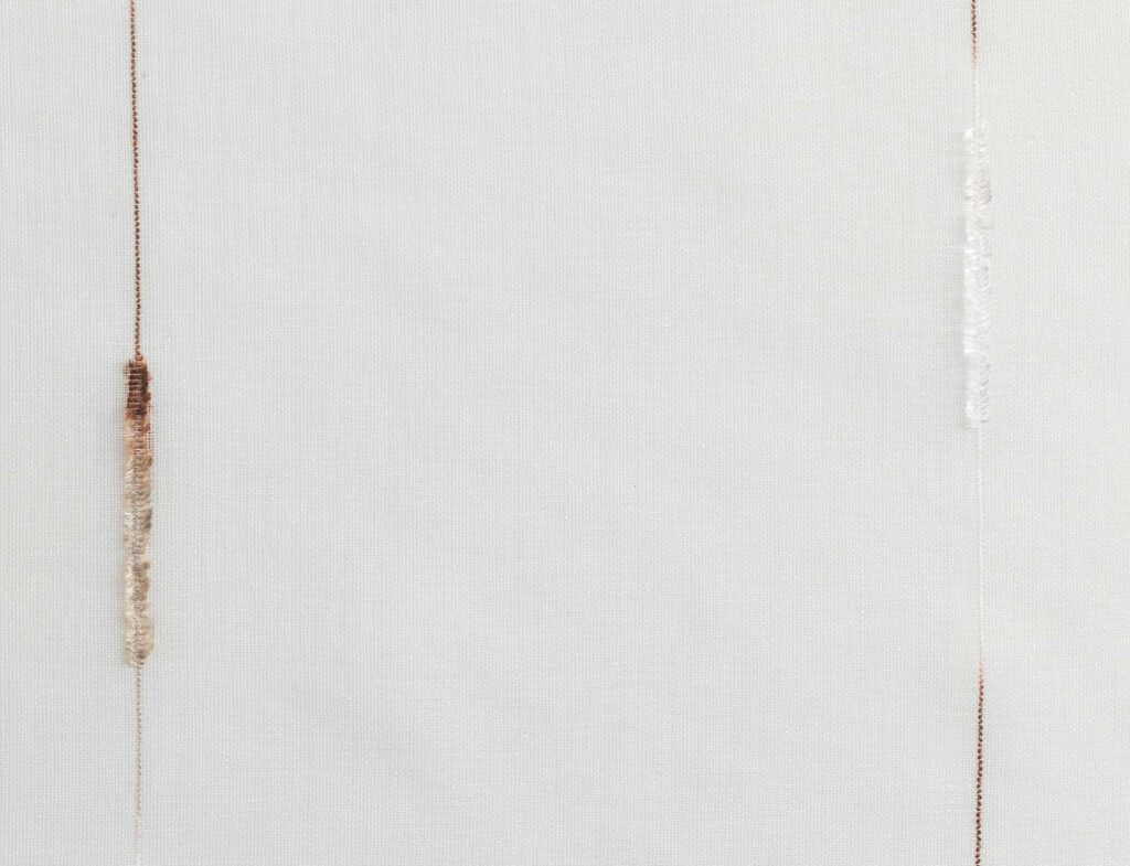 Κουρτίνα Chenille Douceur D'intérieur - 140X260Cm - Λευκό