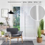 Κουρτίνα Goutteline Douceur D'intérieur - 140X240Cm - Λευκό