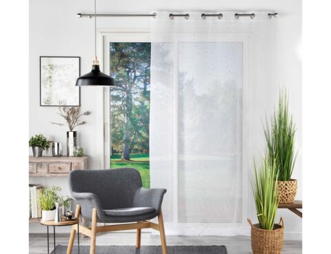 Κουρτίνα Goutteline Douceur D'intérieur - 140X280Cm - Λευκό