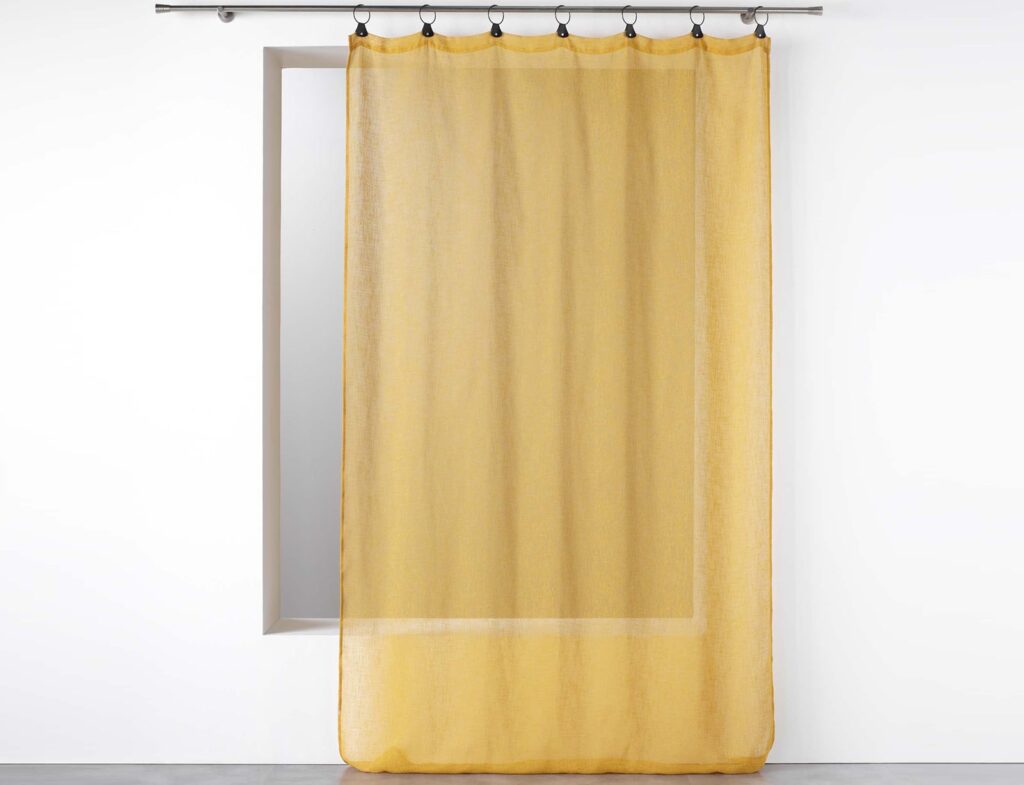 Κουρτίνα Linka Douceur D'intérieur - 140X240Cm - Κίτρινο