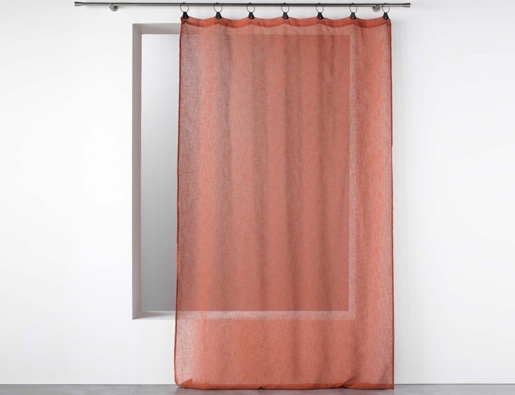 Κουρτίνα Linka Douceur D'intérieur - 140X240Cm - Πορτοκαλί