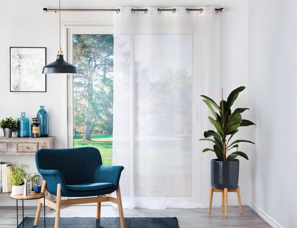 Κουρτίνα Malina Douceur D'intérieur - 140X280Cm - Λευκό