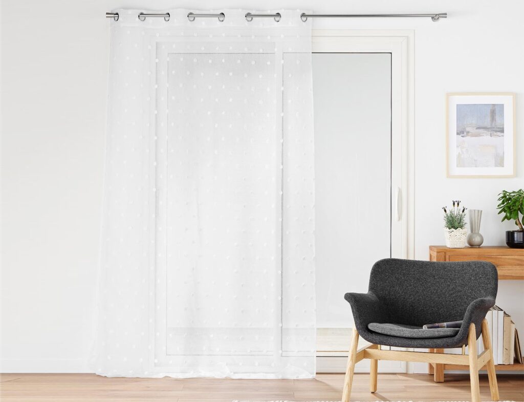 Κουρτίνα Pompinou Douceur D'intérieur - 140X240Cm - Λευκό