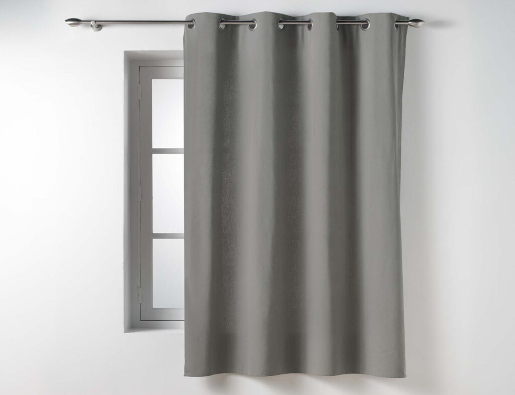Κουρτίνα Twily Douceur D'intérieur - 135X180Cm - Γκρι