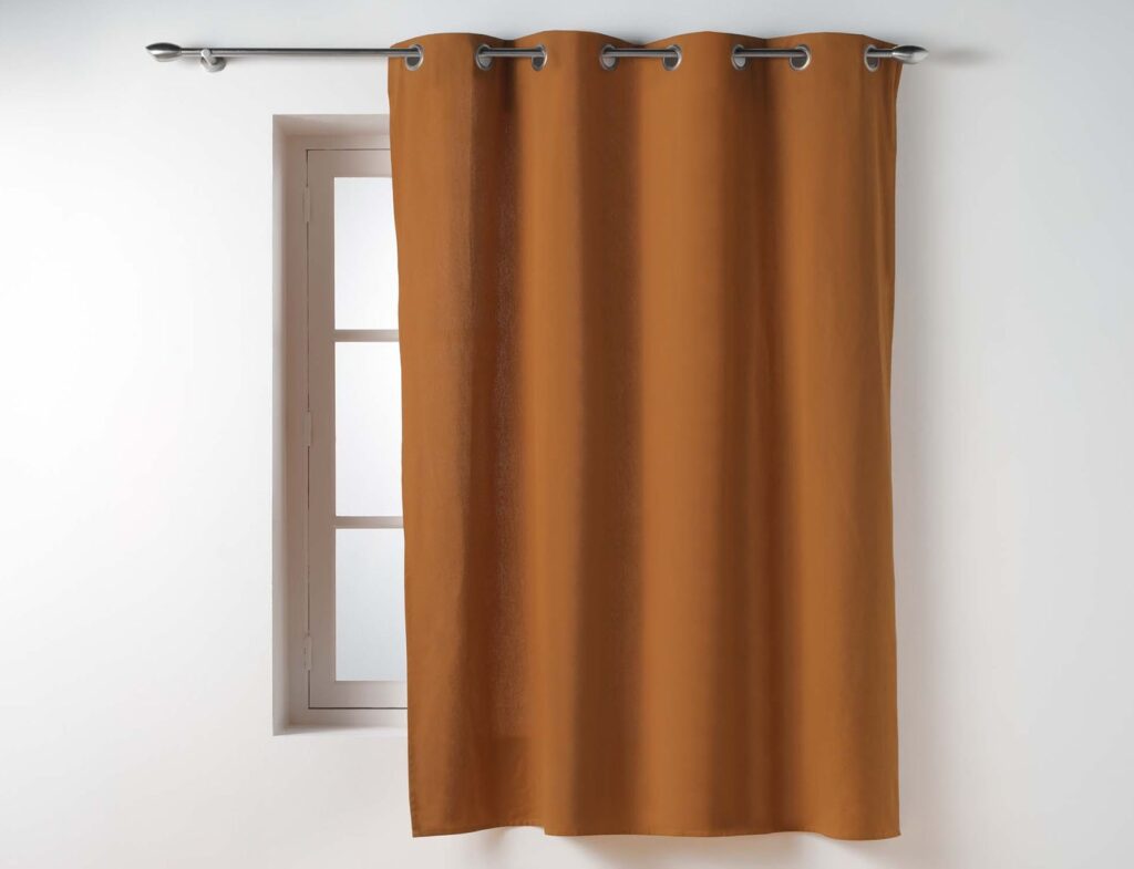 Κουρτίνα Twily Douceur D'intérieur - 135X180Cm - Καφέ