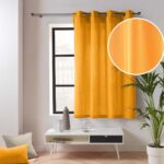Κουρτίνα Twily Douceur D'intérieur - 135X180Cm - Κίτρινο