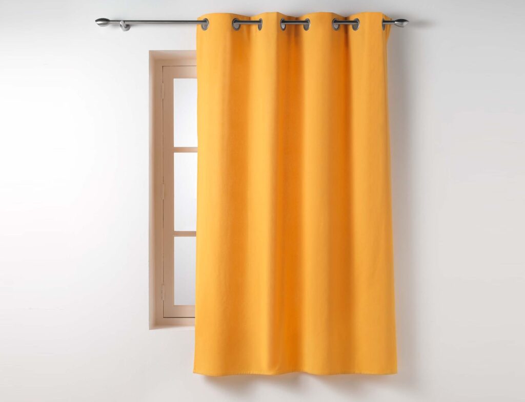 Κουρτίνα Twily Douceur D'intérieur - 135X180Cm - Κίτρινο