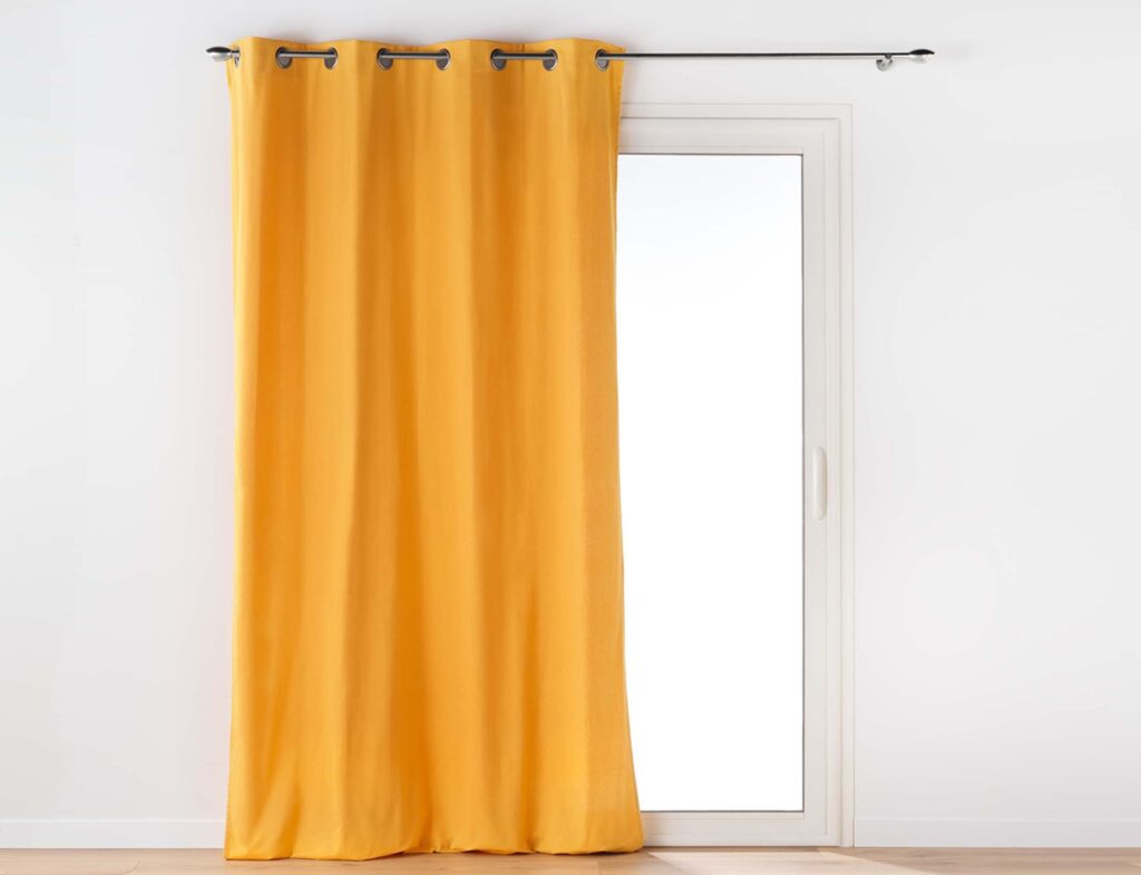 Κουρτίνα Twily Douceur D'intérieur - 135X260Cm - Κίτρινο