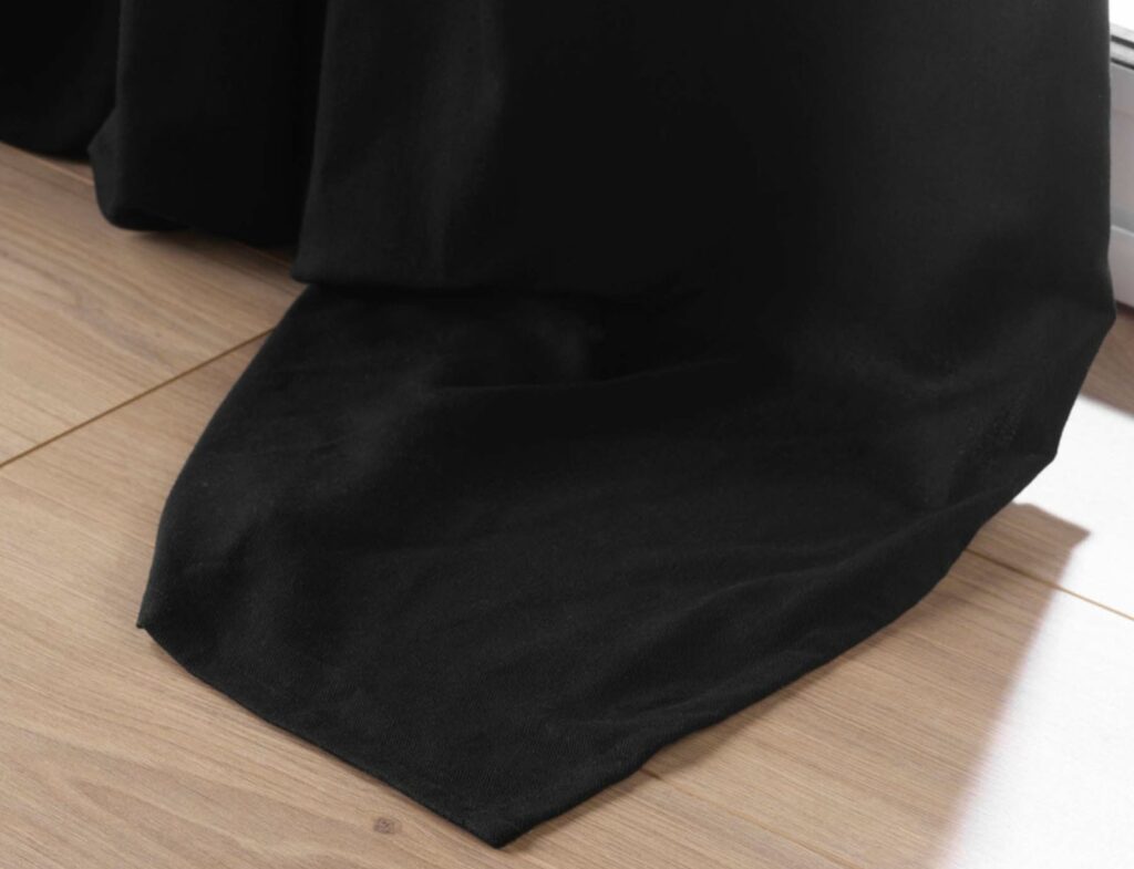 Κουρτίνα Twily Douceur D'intérieur - 135X260Cm - Μαύρο