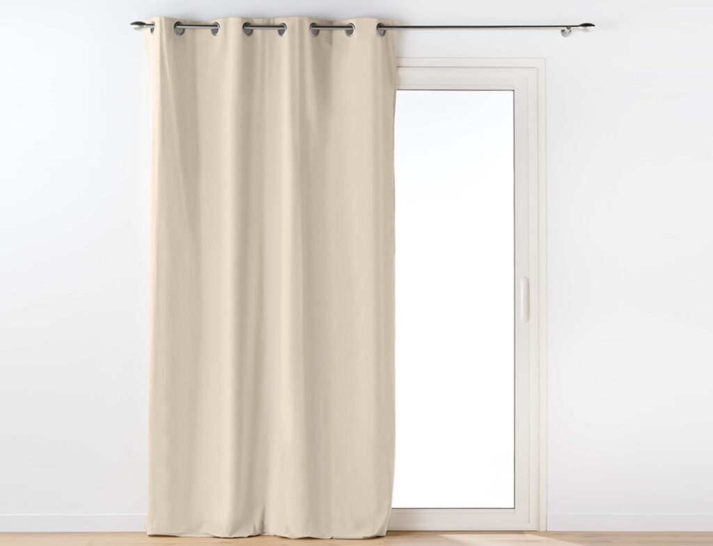 Κουρτίνα Twily Douceur D'intérieur - 135X260Cm - Μπεζ