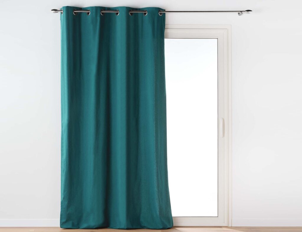 Κουρτίνα Twily Douceur D'intérieur - 135X260Cm - Πετρόλ