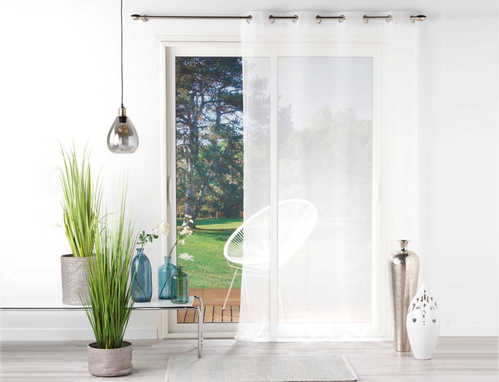 Κουρτίνα Voilizea Douceur D'intérieur - 140X240Cm - Λευκό