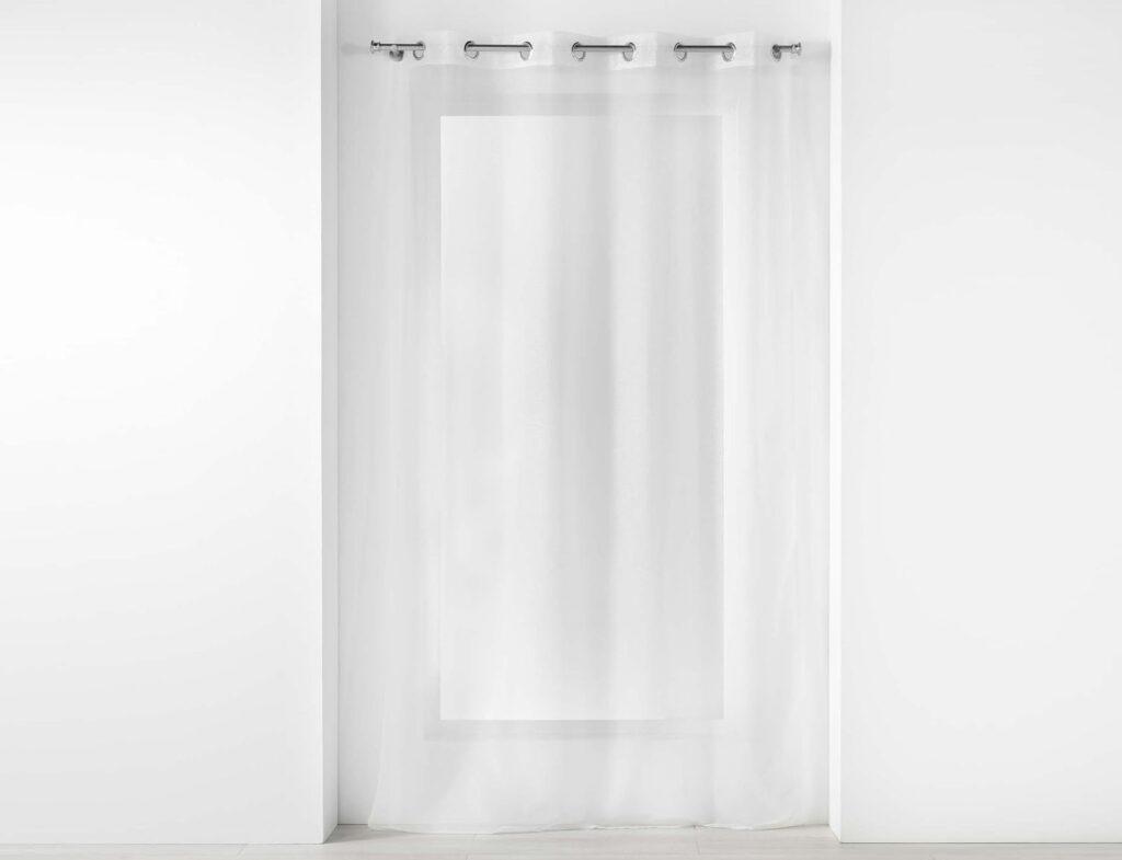 Κουρτίνα Voilizea Douceur D'intérieur - 140X240Cm - Λευκό