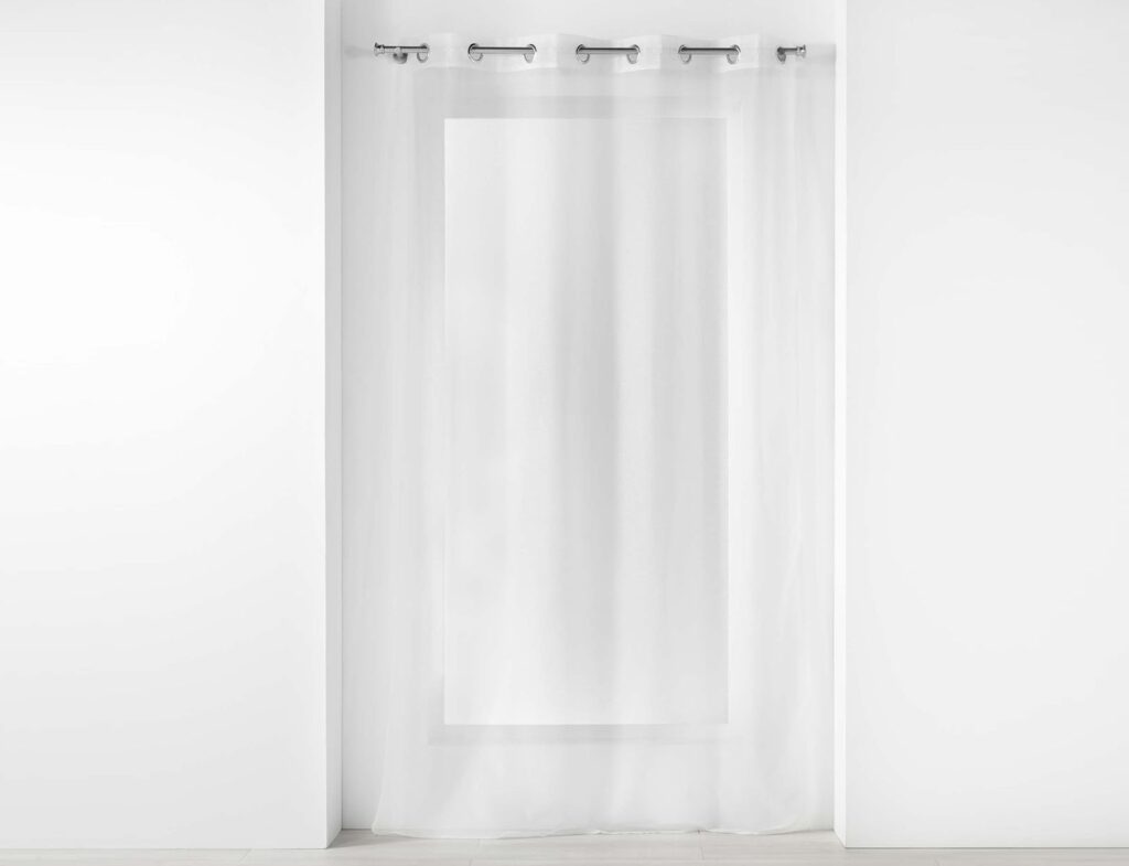 Κουρτίνα Voilizea Douceur D'intérieur - 140X280Cm - Λευκό