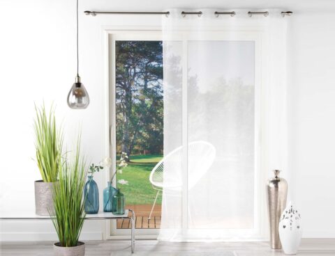 Κουρτίνα Voilizea Douceur D'intérieur - 140X280Cm - Λευκό