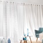 Κουρτίνα Voilizea Douceur D'intérieur - 140X280Cm - Λευκό