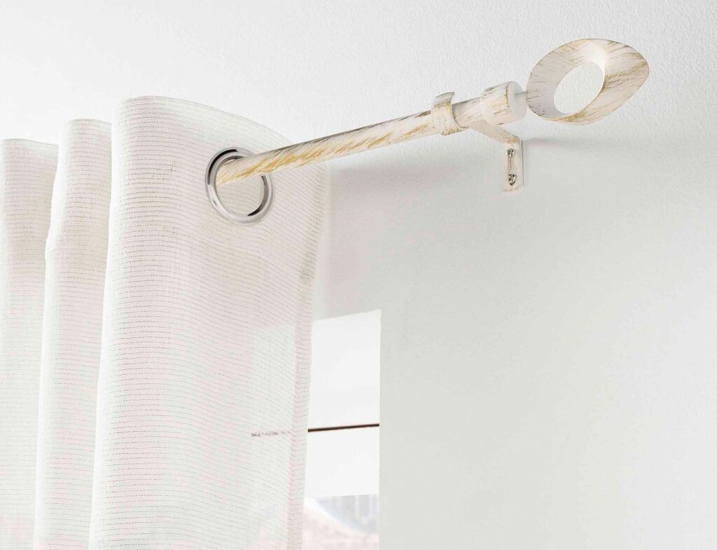 Κουρτινόξυλο Ovalon Douceur D'intérieur - Φ19Mm - 120 - 210Cm