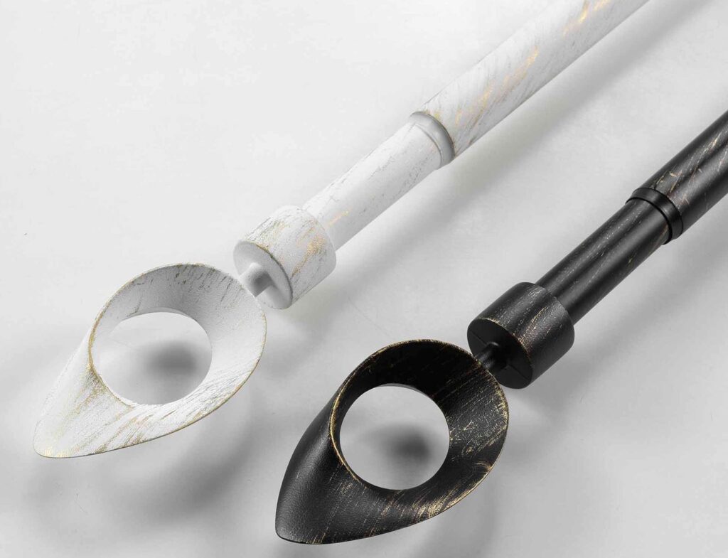 Κουρτινόξυλο Ovalon Douceur D'intérieur - Φ19Mm - 120 - 210Cm
