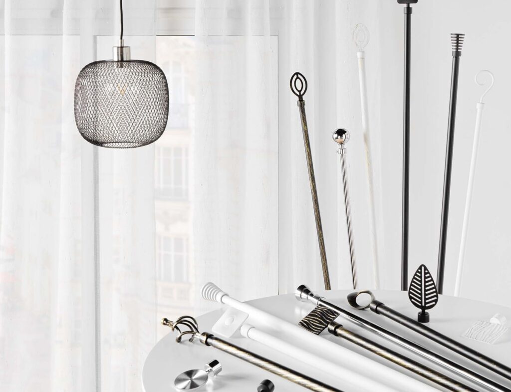Κουρτινόξυλο Stylea Douceur D'intérieur - Φ19Mm - 120 - 210Cm