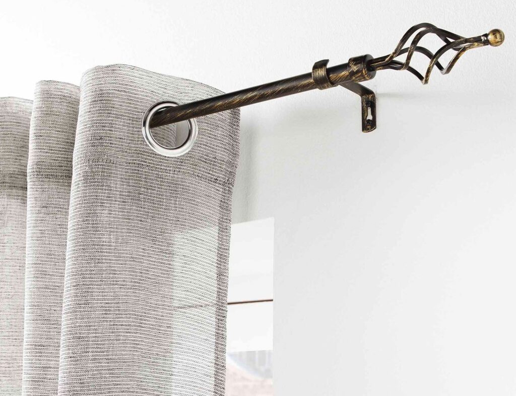 Κουρτινόξυλο Twisty Douceur D'intérieur - Φ19Mm - 120 - 210Cm
