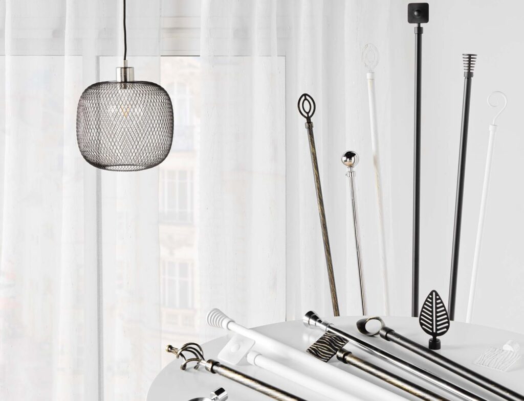 Κουρτινόξυλο Twisty Douceur D'intérieur - Φ19Mm - 120 - 210Cm