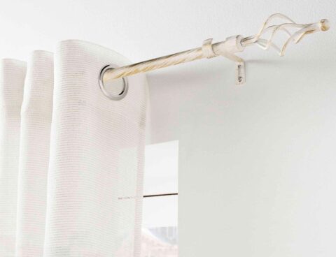 Κουρτινόξυλο Twisty Douceur D'intérieur - Φ19Mm - 120 - 210Cm