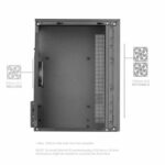 Κουτί Μέσος Πύργος ATX Mars Gaming MC1000 Μαύρο