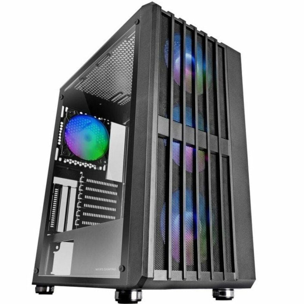 Κουτί Μέσος Πύργος ATX Mars Gaming MCVAULT Μαύρο