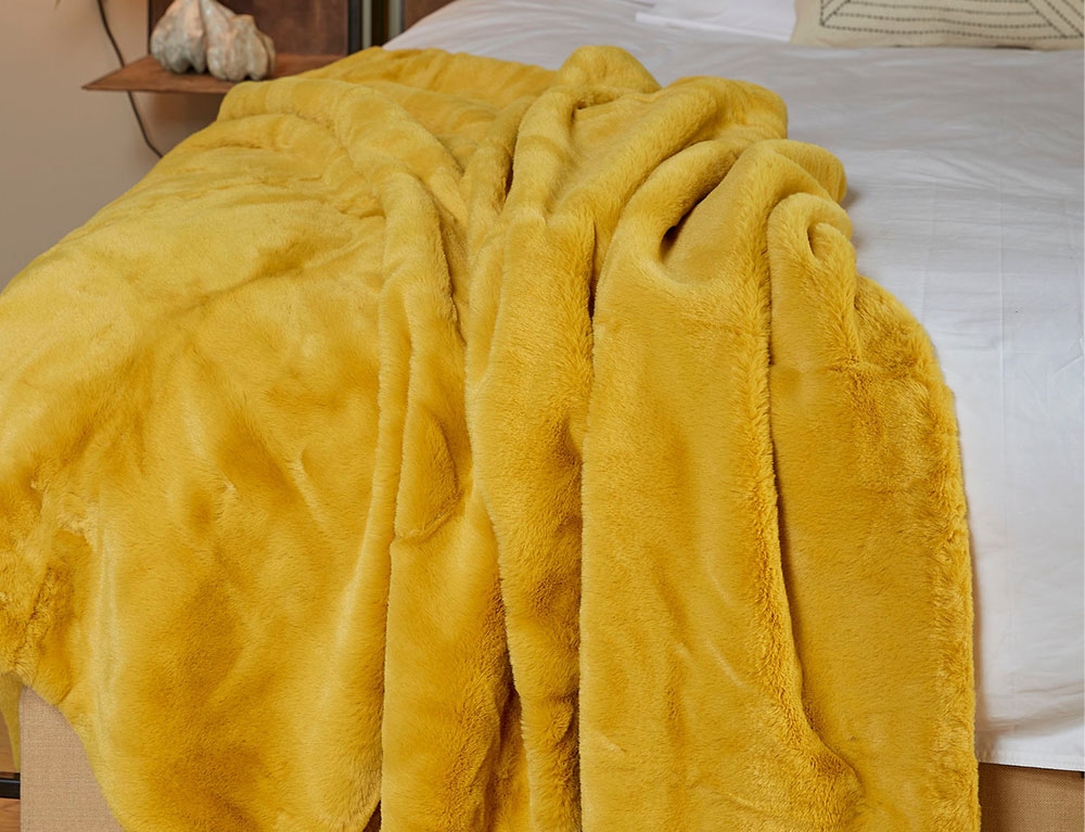 Κουβέρτα Bronte In The Mood Collection - 200X150Cm - Yellow