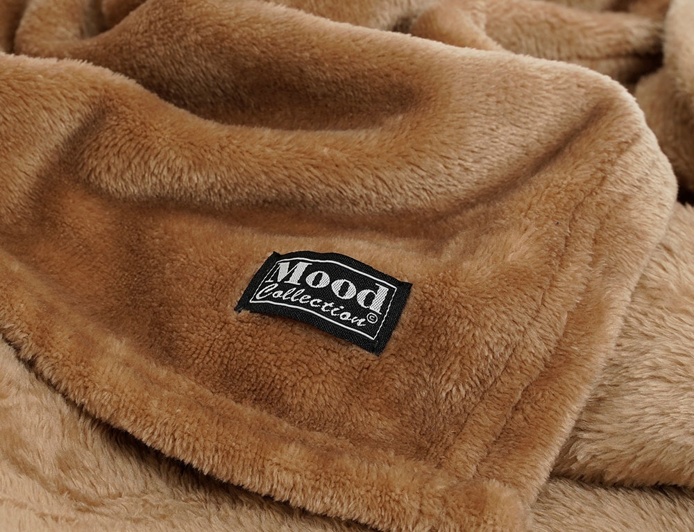Κουβέρτα Famke In The Mood Collection - 180X130Cm - Light Brown