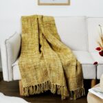 Κουβέρτες & Ριχτάρια Chunky Knitted Plaid 125X150Cm A2 Tx0077