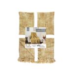 Κουβέρτες & Ριχτάρια Chunky Knitted Plaid 125X150Cm A2 Tx0077