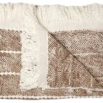 Κουβέρτες & Ριχτάρια Dark Grey Acry Fringed Plaid 120X150Cm A1 Tx0055