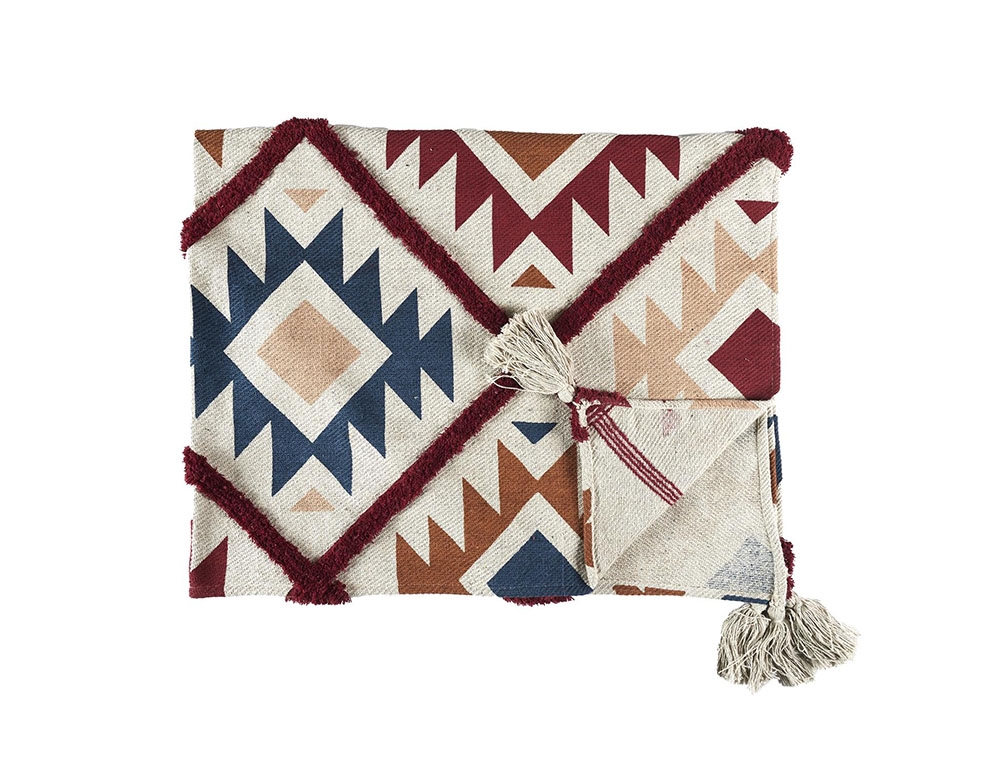 Κουβέρτες & Ριχτάρια Patterned Tufted Plaid 120X150Cm Tx0202